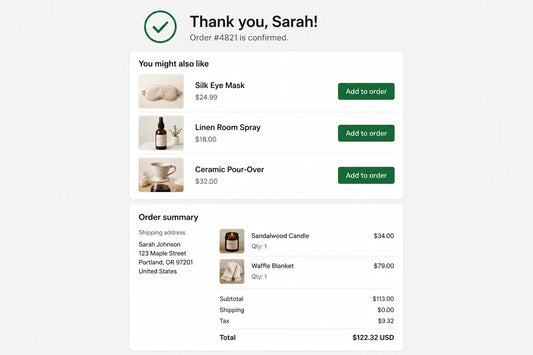 Checkout Upsell: Offer One More Product the Moment They Buy