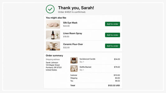 Checkout Upsell: Offer One More Product the Moment They Buy