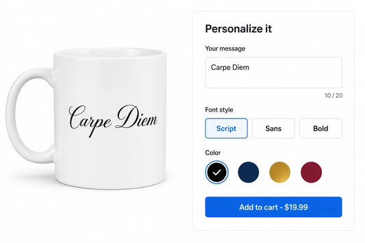 Text Personalizer: Let Buyers Add a Name and See It on the Product