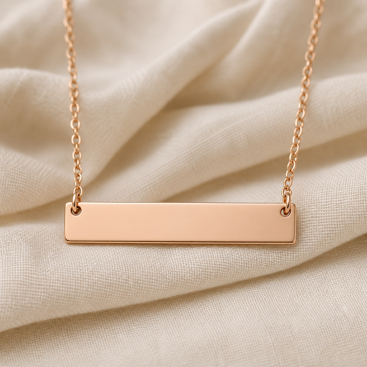 custom-name-necklace Rose Gold